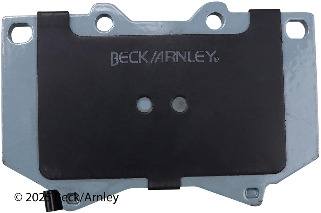 Beck/Arnley 085-6618 2001-2004 Toyota Sequoia Disc Brake Pad Set