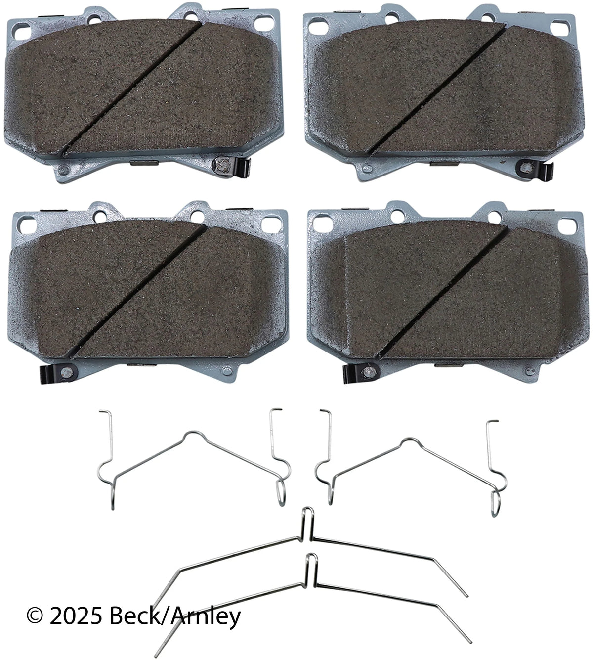Beck/Arnley 085-6618 2001-2004 Toyota Sequoia Disc Brake Pad Set