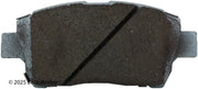 Beck/Arnley 085-6621 2001-2009 Toyota Prius Disc Brake Pad Set
