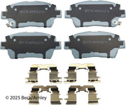 Beck/Arnley 085-6621 2001-2009 Toyota Prius Disc Brake Pad Set