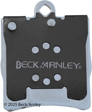 Beck/Arnley 085-6629 2009-2011 Mercedes-Benz SLK300 Disc Brake Pad Set