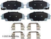 Beck/Arnley 085-6639 2006-2011 Honda Civic Disc Brake Pad Set