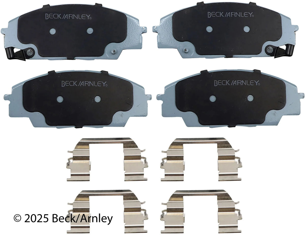 Beck/Arnley 085-6639 2006-2011 Honda Civic Disc Brake Pad Set