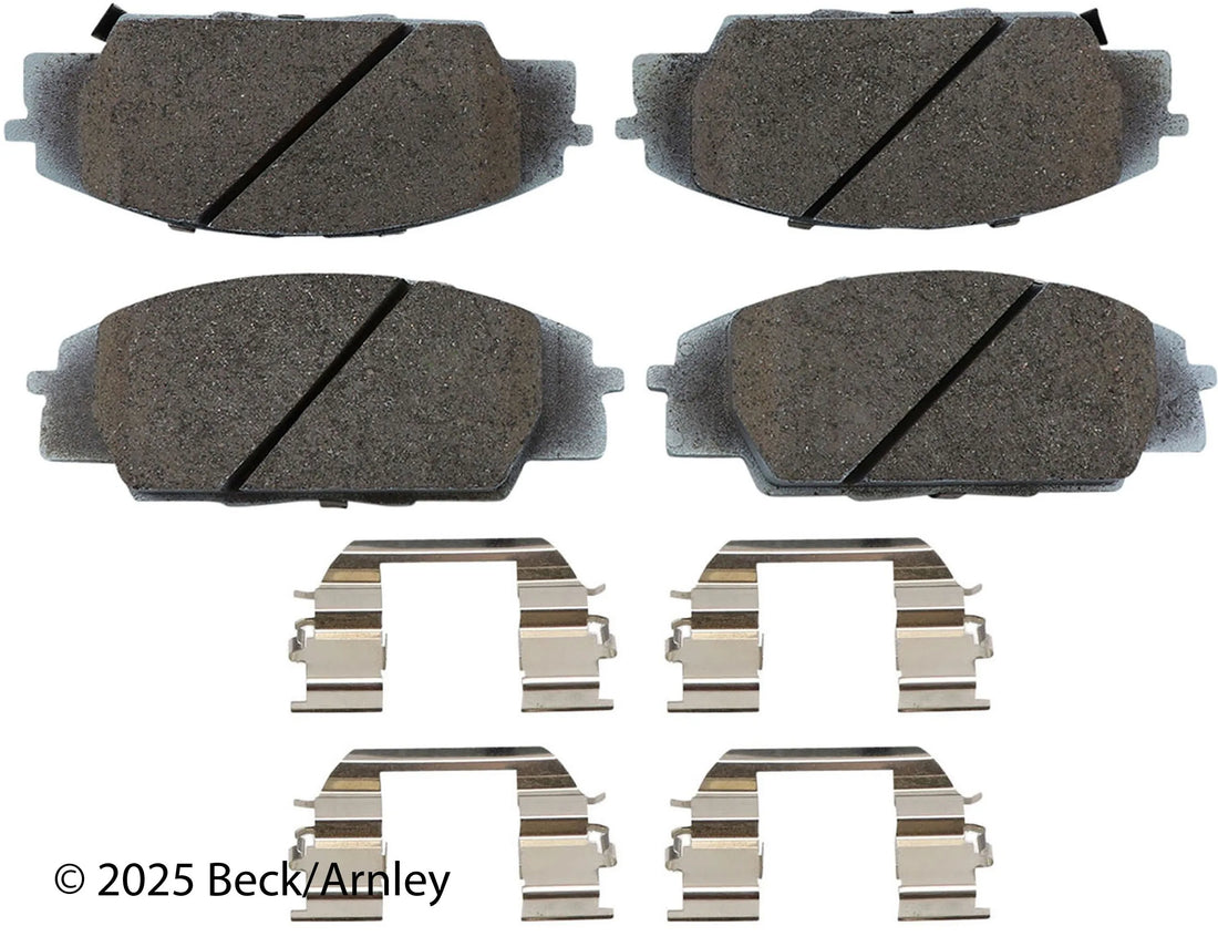 Beck/Arnley 085-6639 2006-2011 Honda Civic Disc Brake Pad Set
