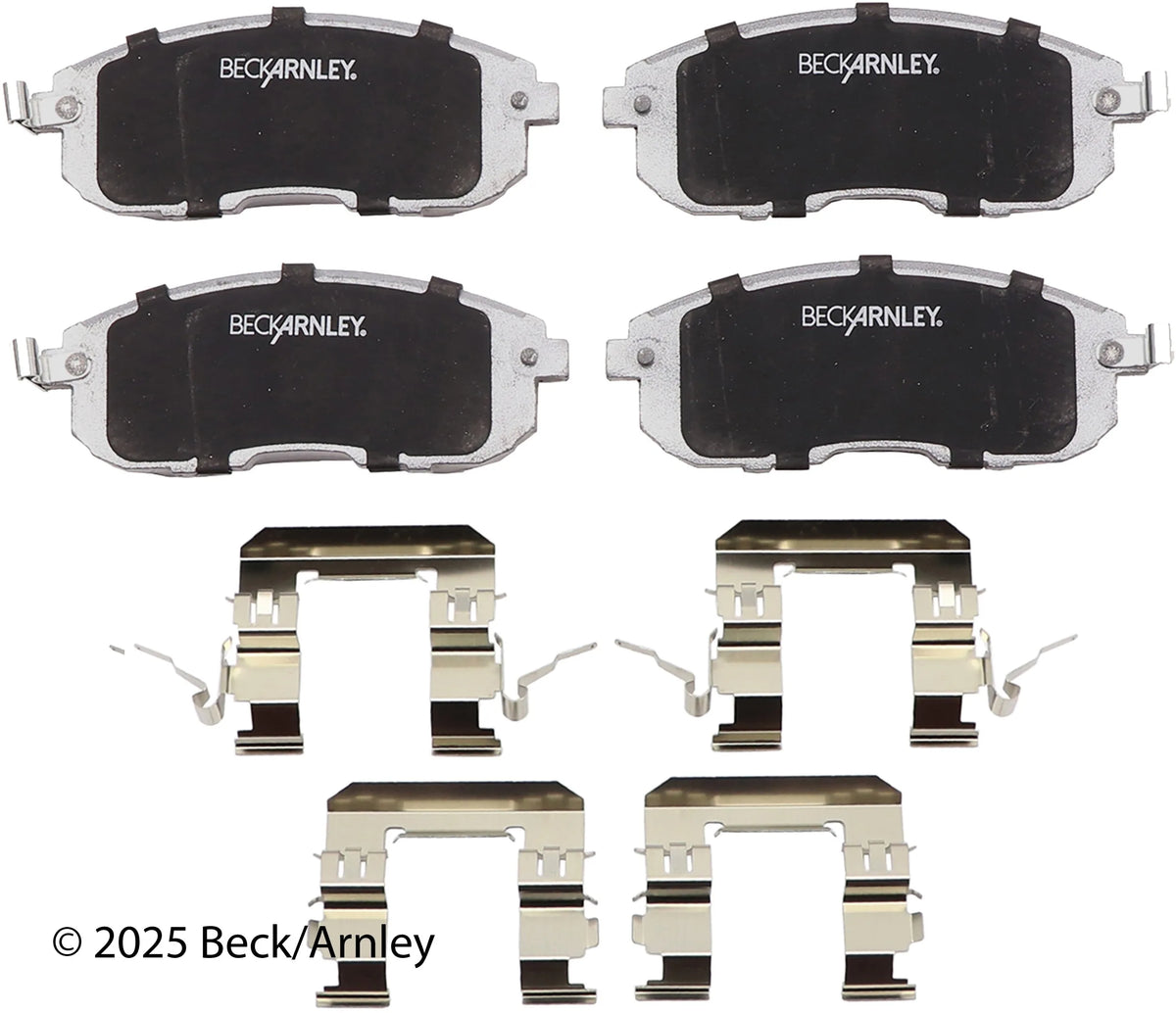 Beck/Arnley 085-6640 2007-2019 Nissan Sentra Disc Brake Pad Set