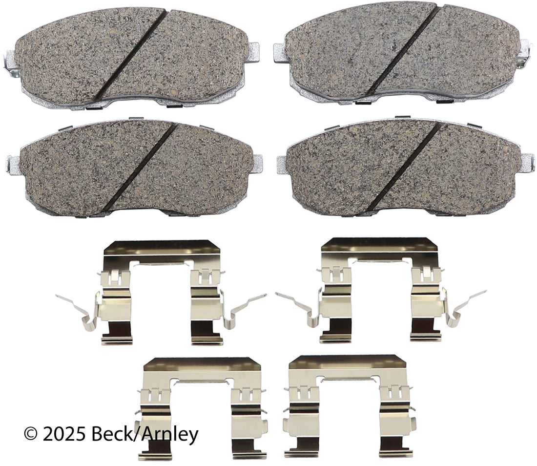 Beck/Arnley 085-6640 2007-2019 Nissan Sentra Disc Brake Pad Set