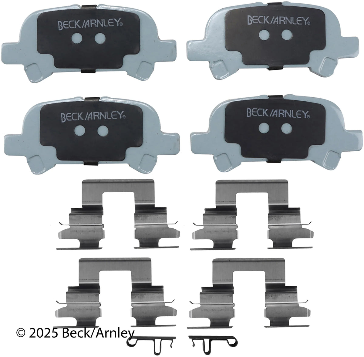 Beck/Arnley 085-6647 2003-2008 Toyota Solara Disc Brake Pad Set