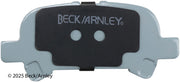 Beck/Arnley 085-6647 2003-2008 Toyota Solara Disc Brake Pad Set