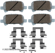Beck/Arnley 085-6647 2003-2008 Toyota Solara Disc Brake Pad Set