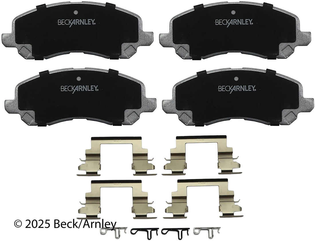 Beck/Arnley 085-6656 2011-2024 Mitsubishi Outlander Sport Disc Brake Pad Set