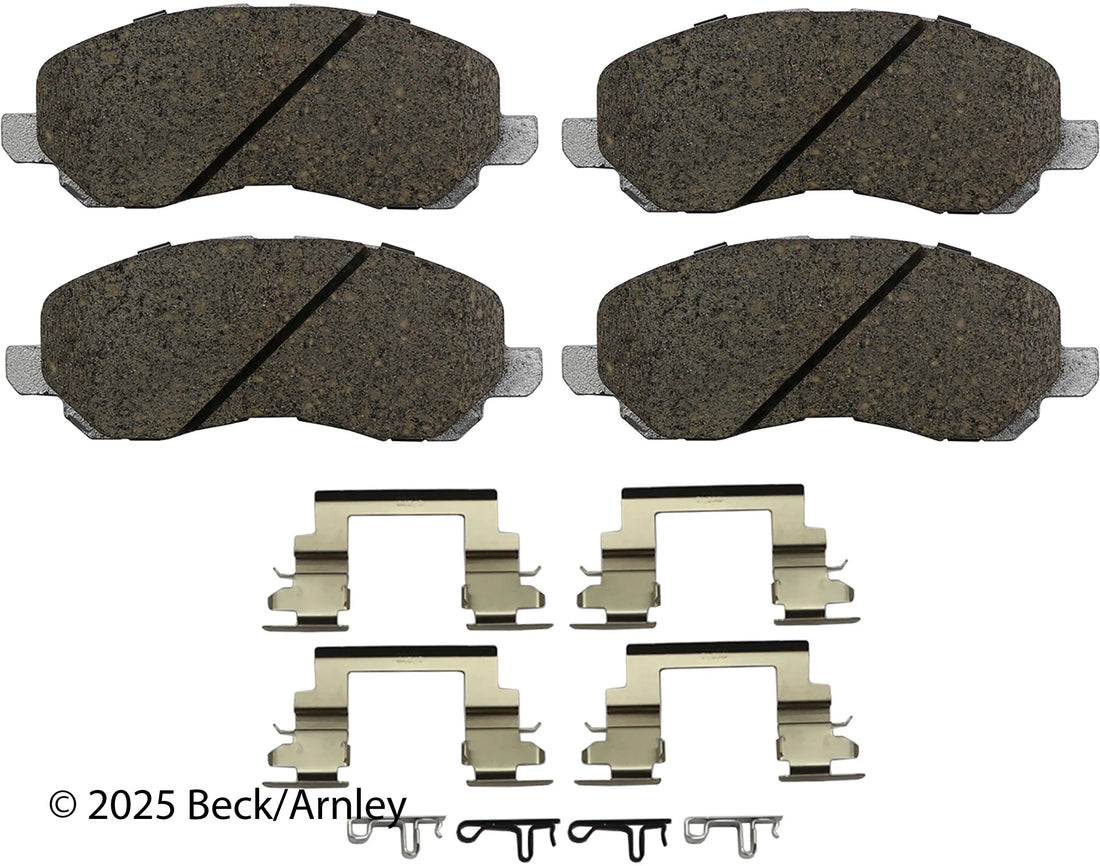 Beck/Arnley 085-6656 2011-2024 Mitsubishi Outlander Sport Disc Brake Pad Set