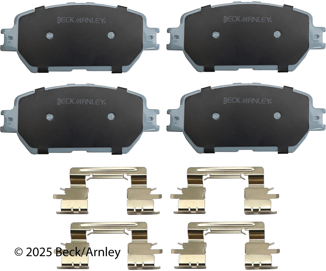 Beck/Arnley 085-6657 2002-2006 Toyota Camry Disc Brake Pad Set