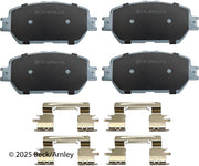 Beck/Arnley 085-6657 2002-2006 Toyota Camry Disc Brake Pad Set