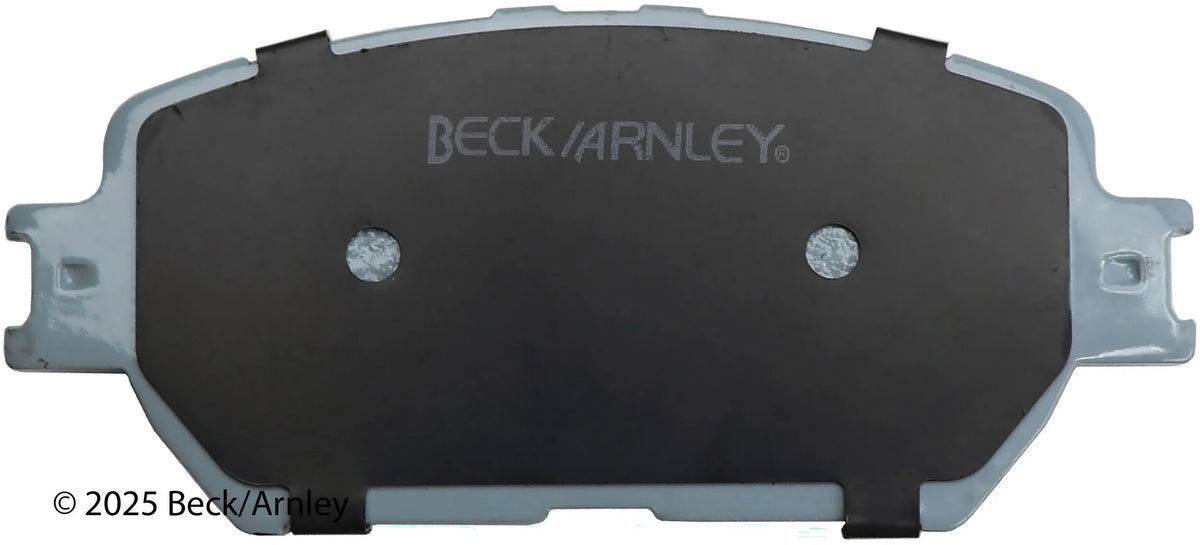 Beck/Arnley 085-6657 2002-2006 Toyota Camry Disc Brake Pad Set