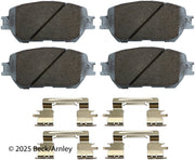 Beck/Arnley 085-6657 2002-2006 Toyota Camry Disc Brake Pad Set