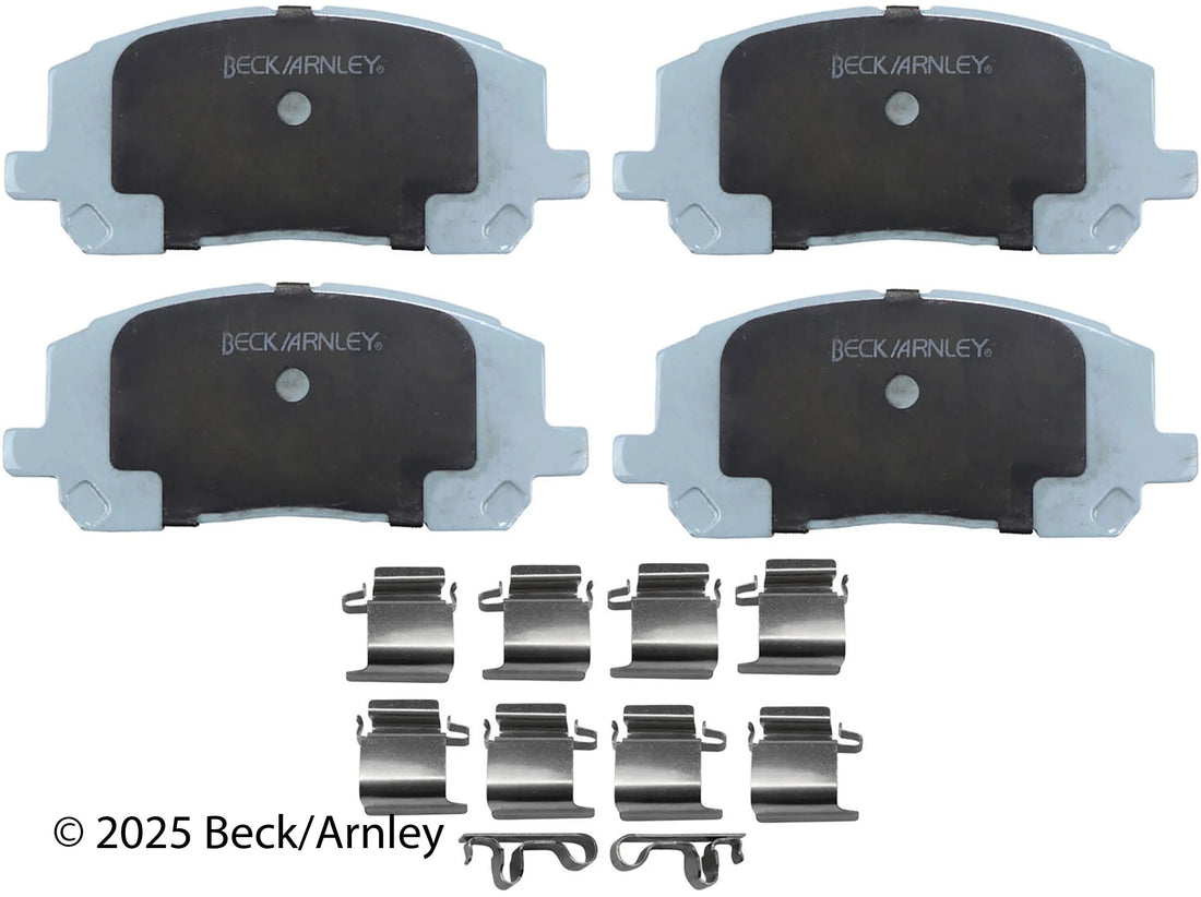Beck/Arnley 085-6658 2001-2007 Toyota Highlander Disc Brake Pad Set