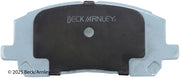 Beck/Arnley 085-6658 2001-2007 Toyota Highlander Disc Brake Pad Set