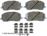 Beck/Arnley 085-6658 2001-2007 Toyota Highlander Disc Brake Pad Set