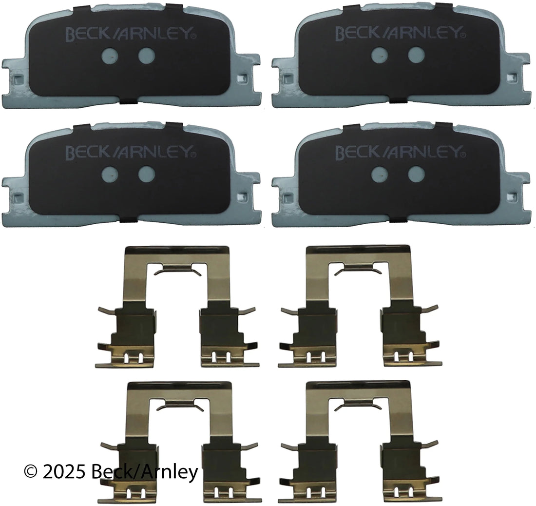 Beck/Arnley 085-6659 2004-2006 Lexus ES330 Disc Brake Pad Set
