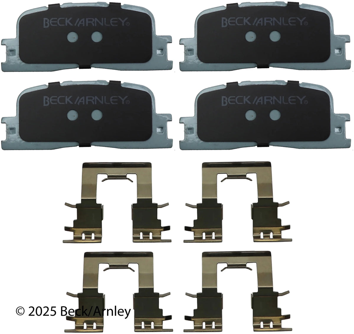 Beck/Arnley 085-6659 2004-2006 Lexus ES330 Disc Brake Pad Set
