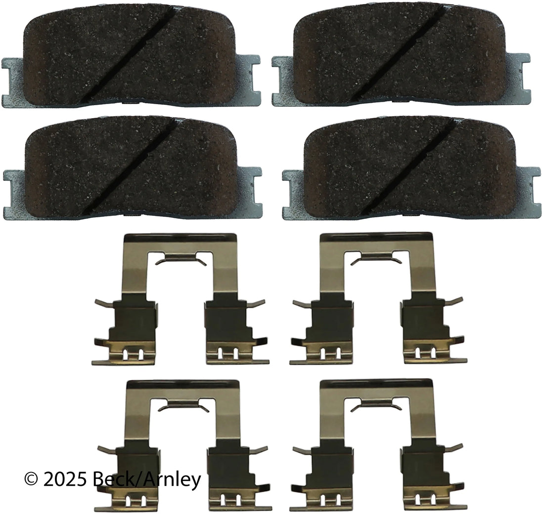 Beck/Arnley 085-6659 2004-2006 Lexus ES330 Disc Brake Pad Set