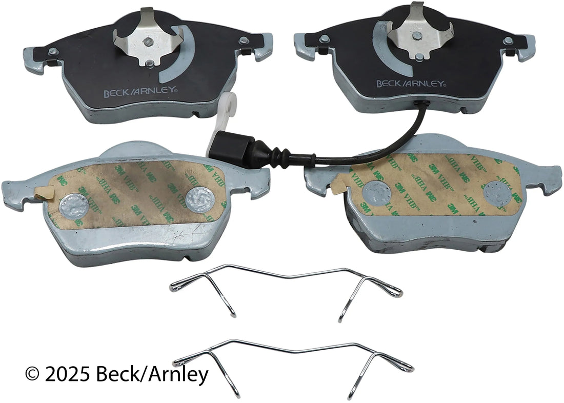 Beck/Arnley 085-6662 2000-2010 Volkswagen Beetle Disc Brake Pad Set