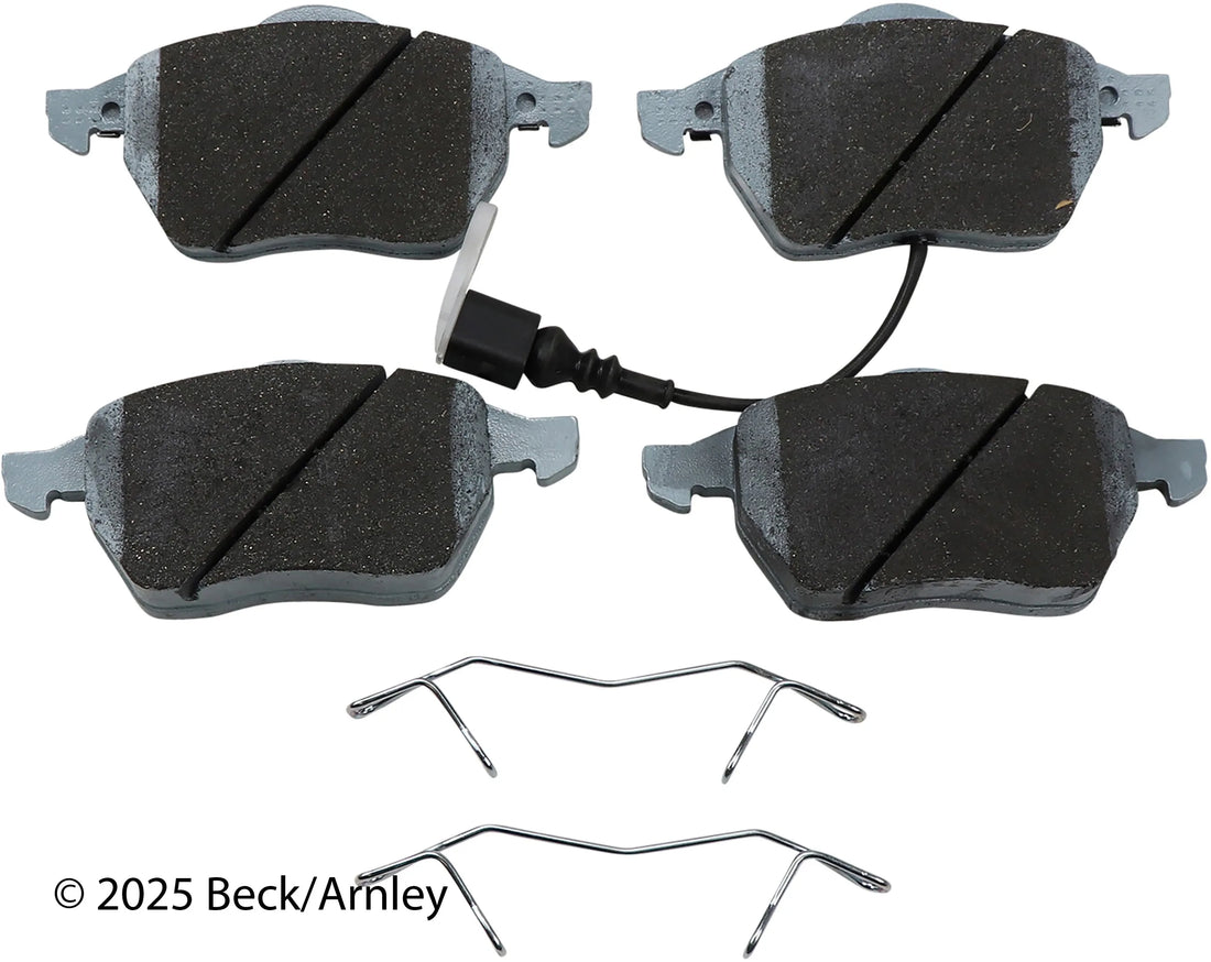 Beck/Arnley 085-6662 2000-2010 Volkswagen Beetle Disc Brake Pad Set