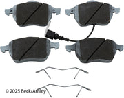 Beck/Arnley 085-6662 2000-2010 Volkswagen Beetle Disc Brake Pad Set
