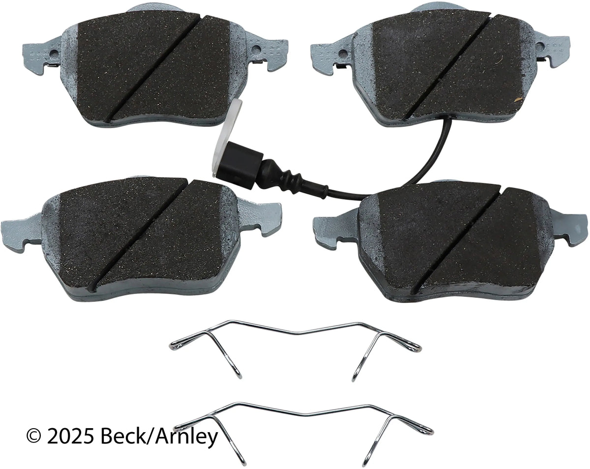 Beck/Arnley 085-6662 2000-2010 Volkswagen Beetle Disc Brake Pad Set