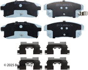 Beck/Arnley 085-6663 2002-2006 Nissan Sentra Disc Brake Pad Set