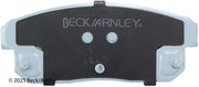 Beck/Arnley 085-6663 2002-2006 Nissan Sentra Disc Brake Pad Set