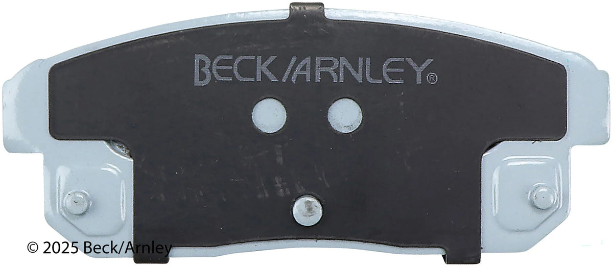 Beck/Arnley 085-6663 2002-2006 Nissan Sentra Disc Brake Pad Set