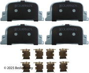 Beck/Arnley 085-6670 2005-2010 Scion tC Disc Brake Pad Set
