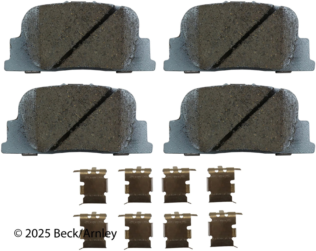 Beck/Arnley 085-6670 2005-2010 Scion tC Disc Brake Pad Set