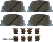 Beck/Arnley 085-6670 2005-2010 Scion tC Disc Brake Pad Set