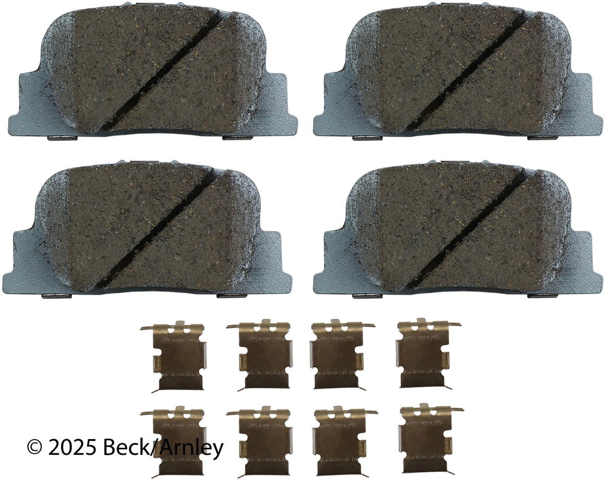 Beck/Arnley 085-6670 2005-2010 Scion tC Disc Brake Pad Set