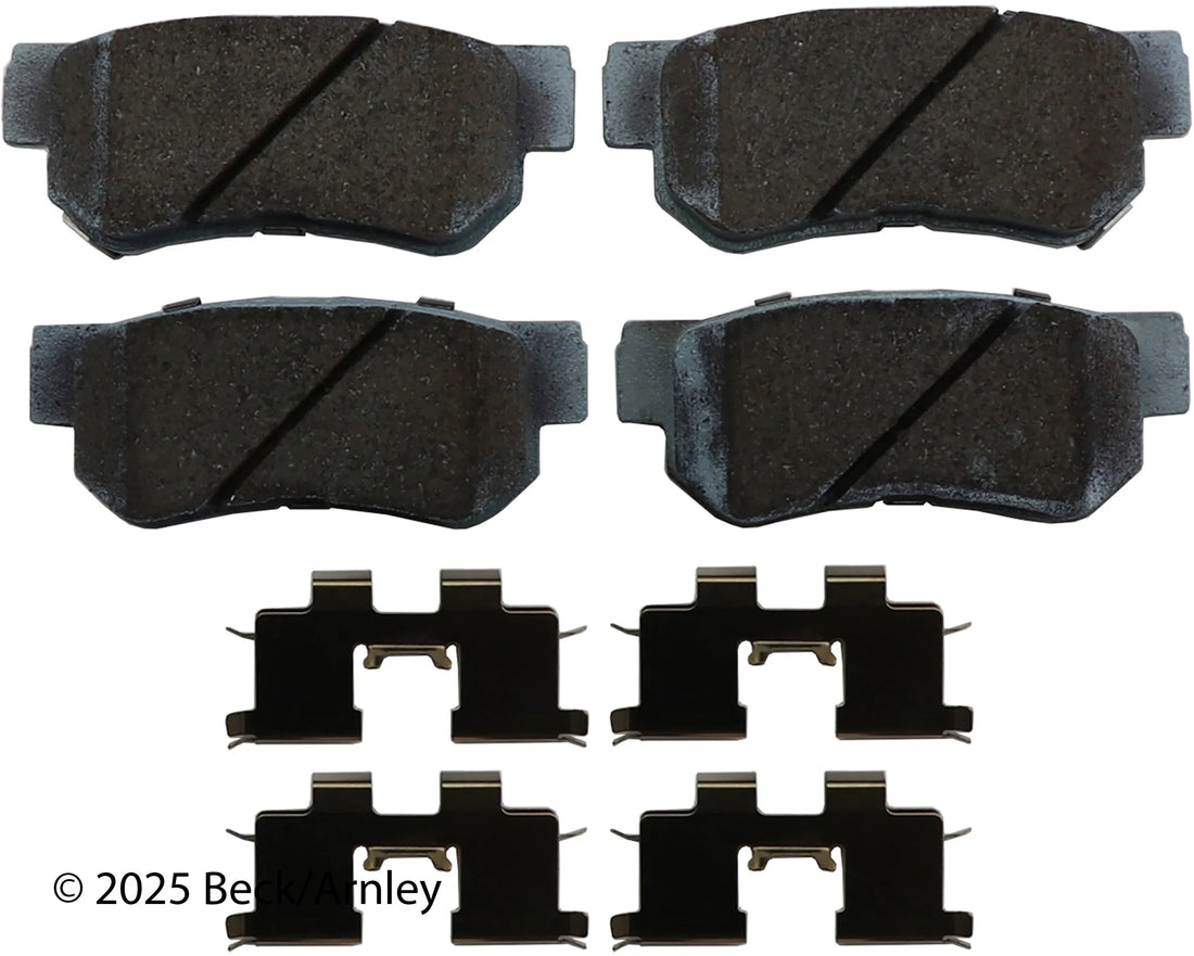 Beck/Arnley 085-6672 2007-2010 Hyundai Elantra Disc Brake Pad Set