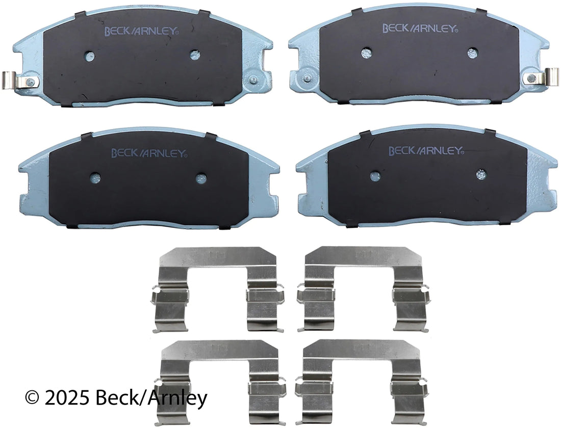 Beck/Arnley 085-6675 2001-2006 Hyundai Santa Fe Disc Brake Pad Set