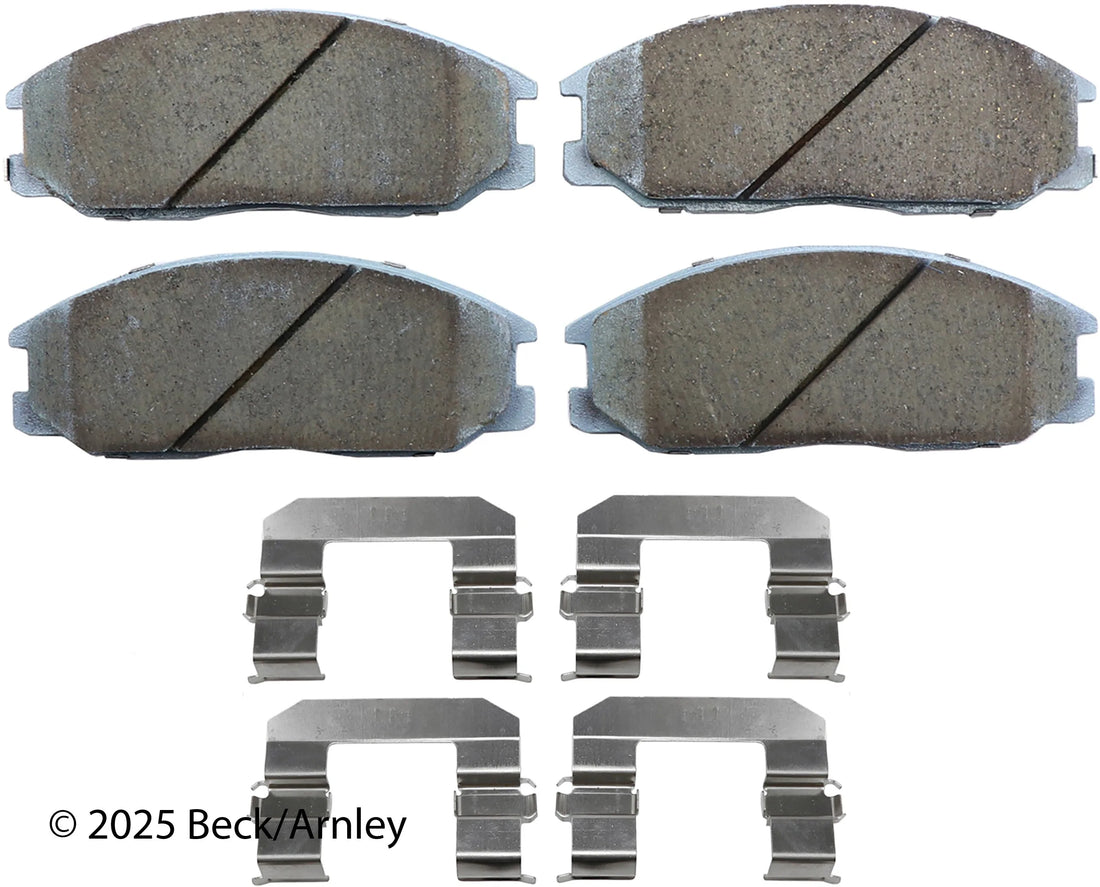 Beck/Arnley 085-6675 2001-2006 Hyundai Santa Fe Disc Brake Pad Set