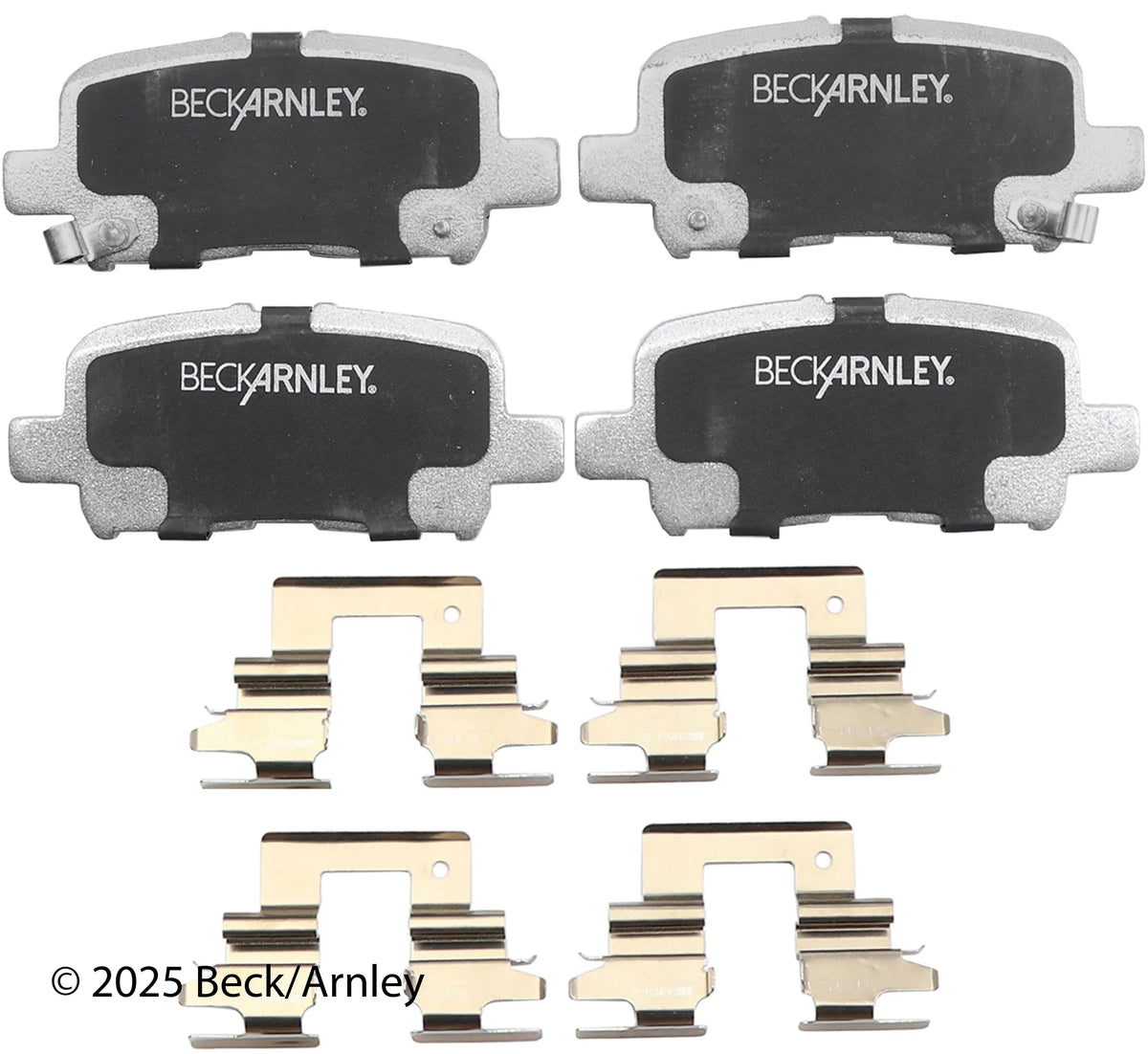 Beck/Arnley 085-6677 2003-2008 Honda Pilot Disc Brake Pad Set