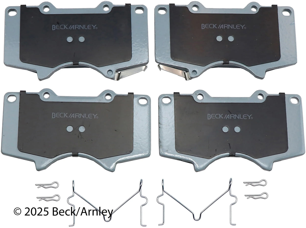 Beck/Arnley 085-6678 2005-2026 Toyota Tacoma Disc Brake Pad Set