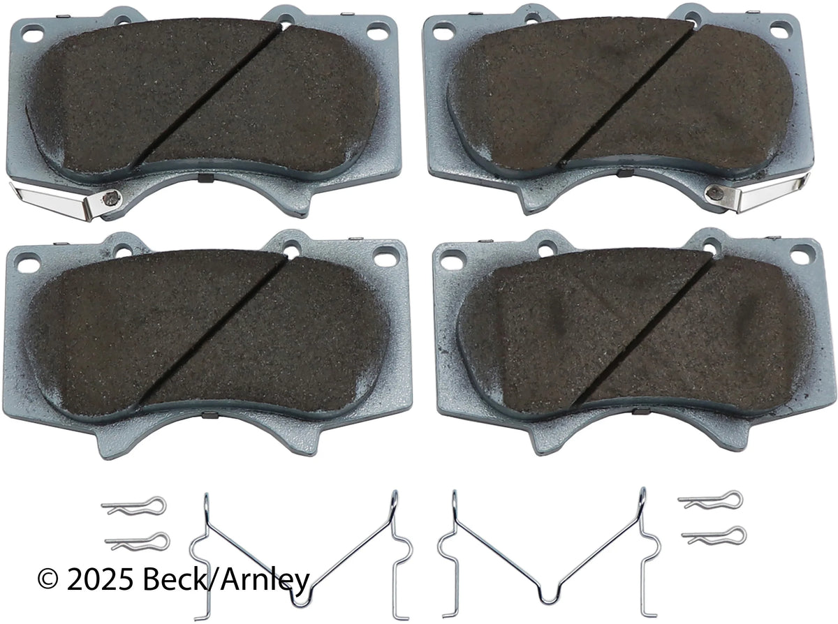 Beck/Arnley 085-6678 2005-2026 Toyota Tacoma Disc Brake Pad Set