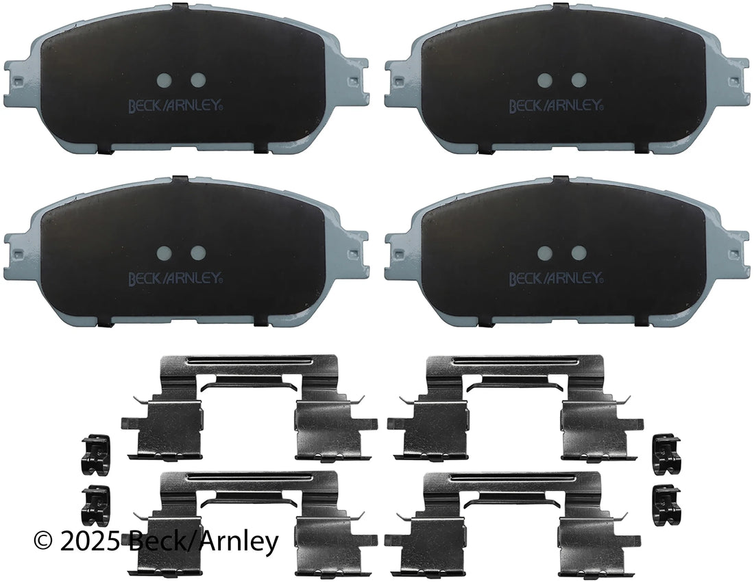 Beck/Arnley 085-6679 2005-2007 Toyota Avalon Disc Brake Pad Set