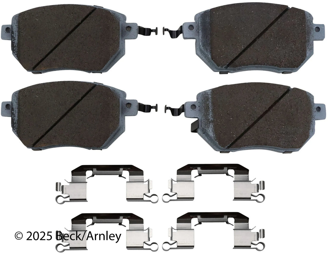 Beck/Arnley 085-6682 2003-2012 Nissan Murano Disc Brake Pad Set