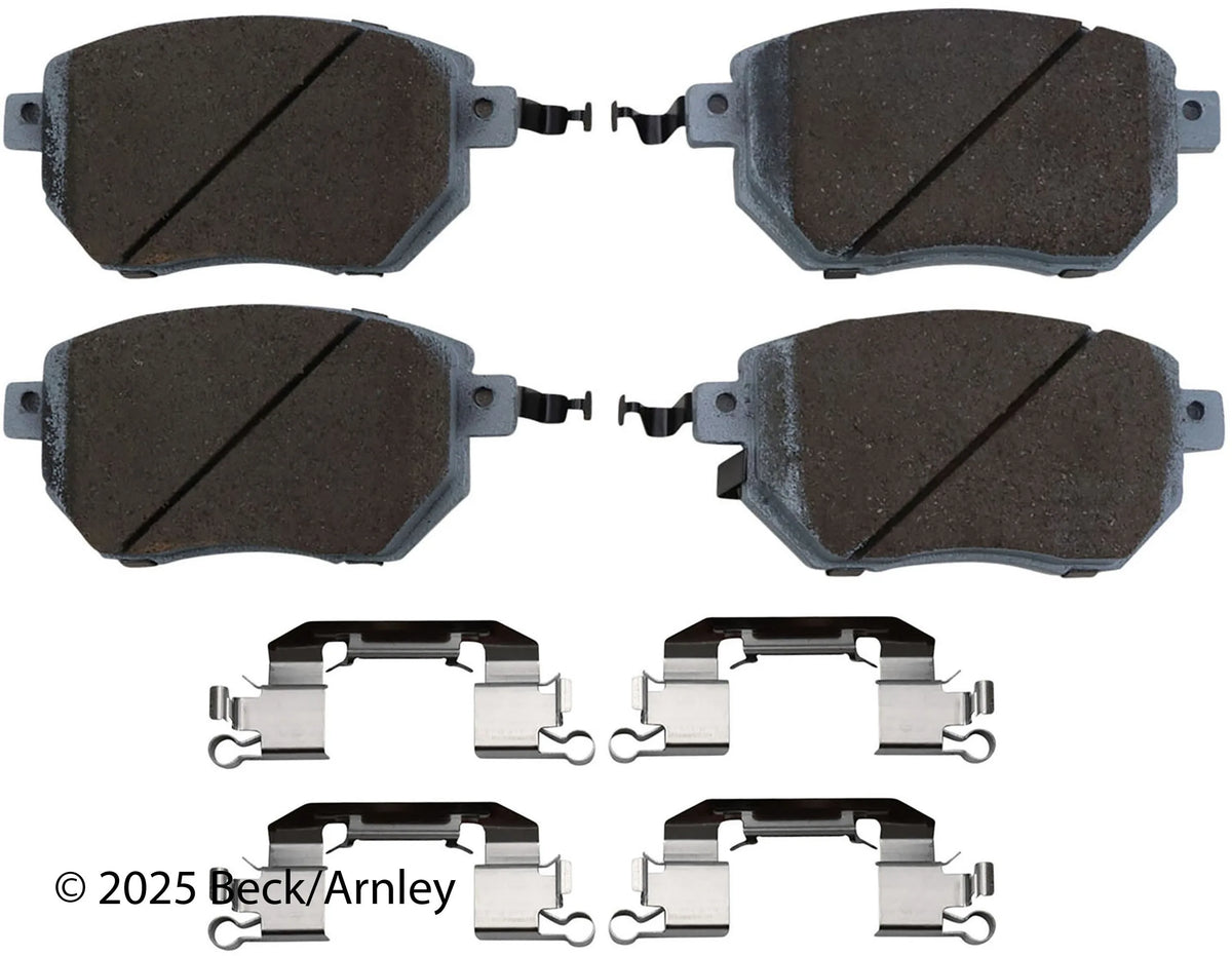 Beck/Arnley 085-6682 2003-2012 Nissan Murano Disc Brake Pad Set
