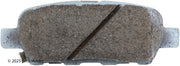 Beck/Arnley 085-6687 2014-2015 Nissan Rogue Select Disc Brake Pad Set