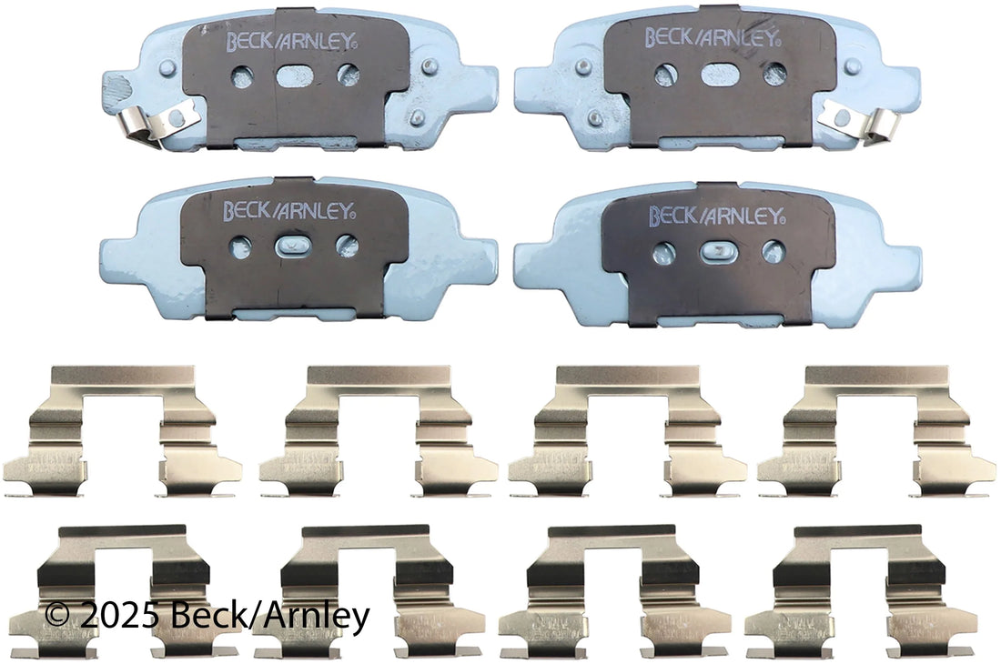 Beck/Arnley 085-6687 2014-2015 Nissan Rogue Select Disc Brake Pad Set