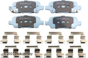 Beck/Arnley 085-6687 2014-2015 Nissan Rogue Select Disc Brake Pad Set