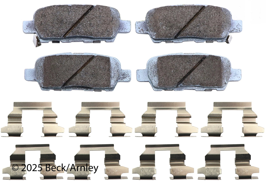 Beck/Arnley 085-6687 2014-2015 Nissan Rogue Select Disc Brake Pad Set