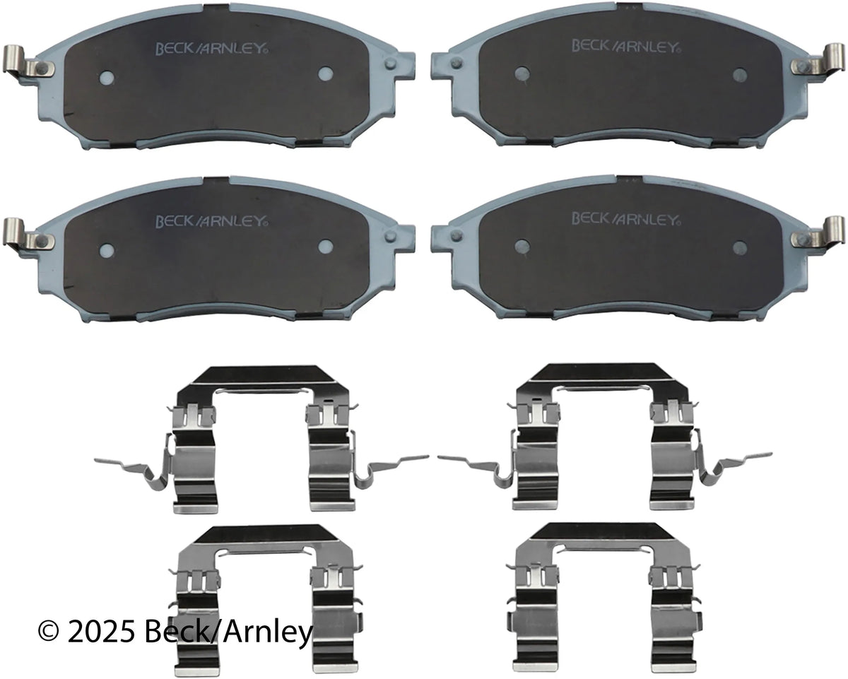 Beck/Arnley 085-6689 2009-2020 Nissan 370Z Disc Brake Pad Set